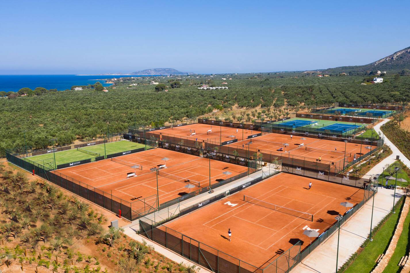 Westin Costa Navarino Grece Mouratoglou Tennis Center